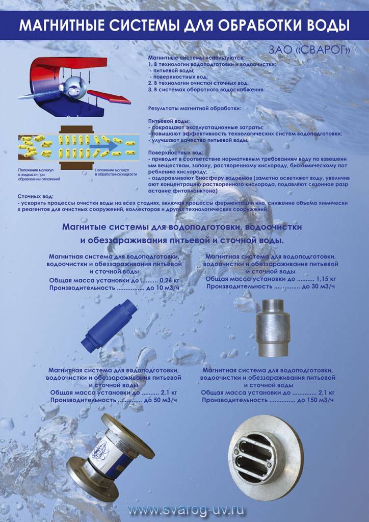 Магнитный умягчитель воды: отзывы, фильтры, wpro
