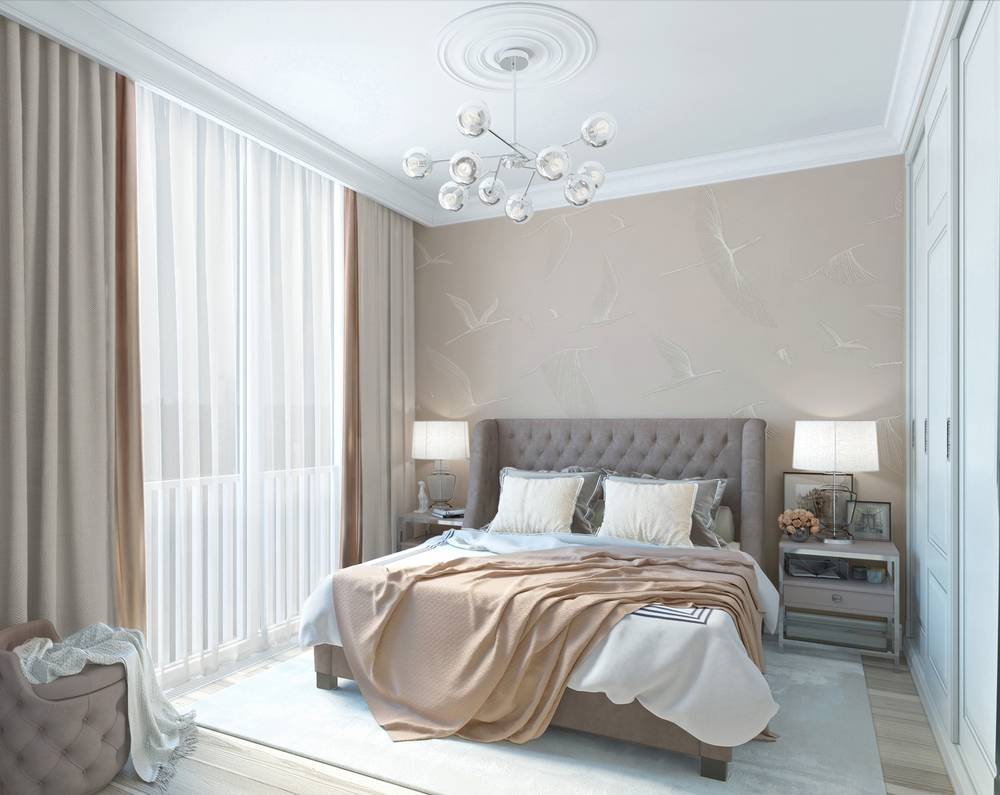 Дизайн спальни в пастельных тонах - фото готовых идей
