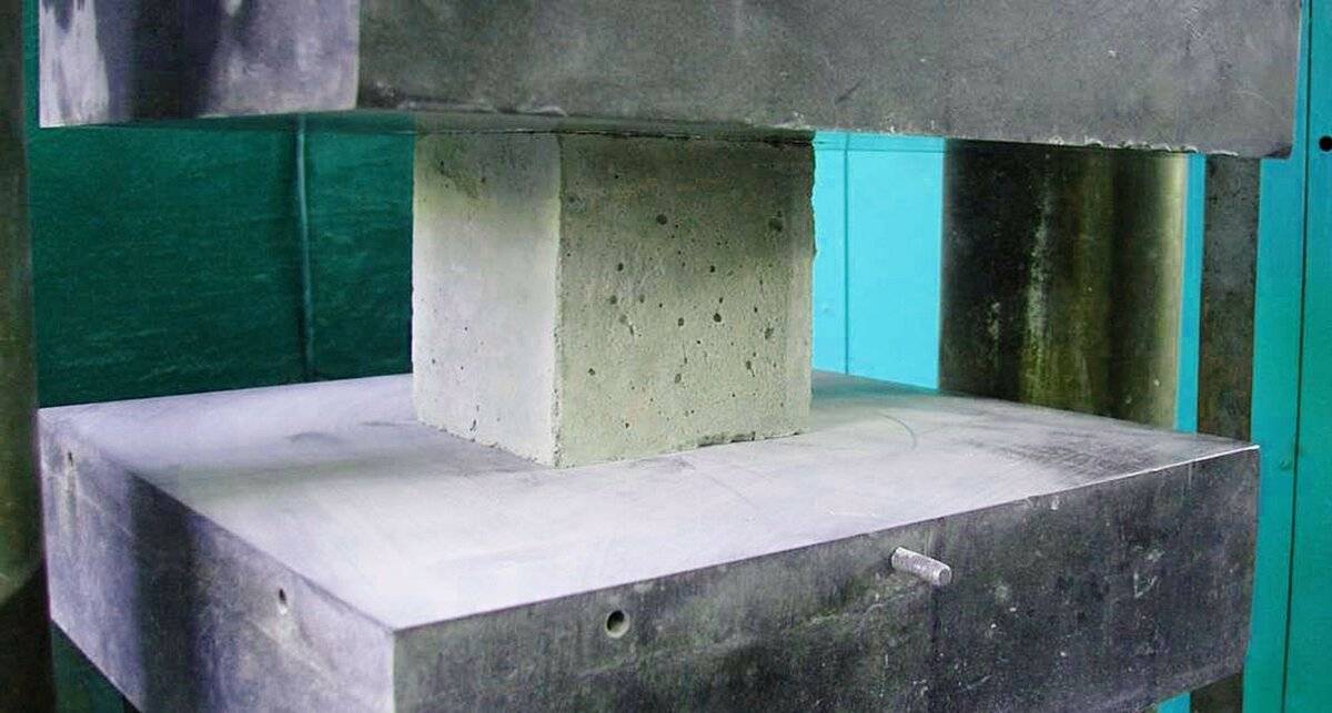 Определение прочности бетона