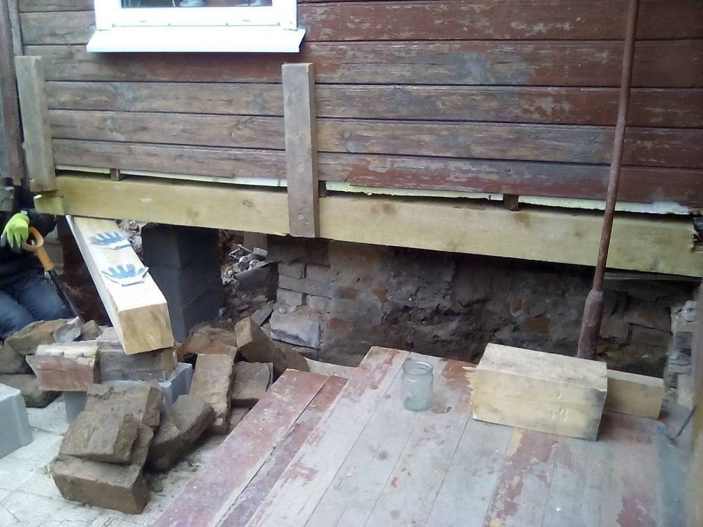 Как заменить фундамент под деревянным домом своими руками: Пошагово - Обзор