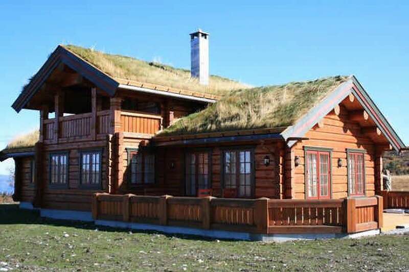 Проект дома из лафета в норвежском стиле