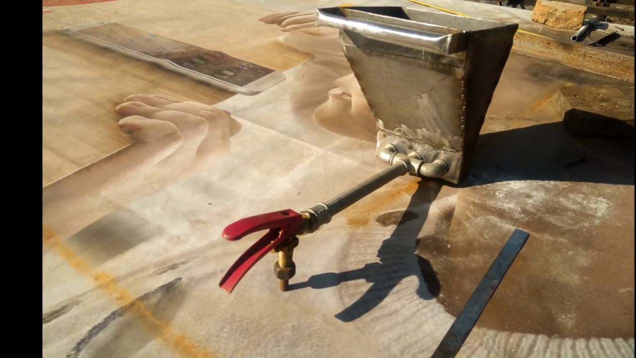 Хоппер ковш своими руками: штукатурная лопата для быстрого нанесения штукатурки