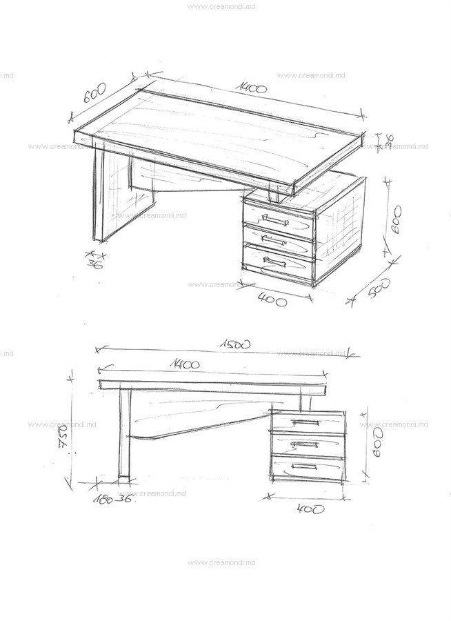 Пошаговое изготовление простого письменного стола из дсп своими руками