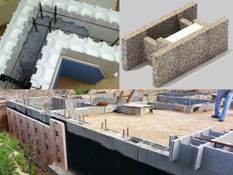 Несъёмная опалубка для фундамента из пустотелых блоков - все о бетоне и отделочных работах бетонных поверхностей