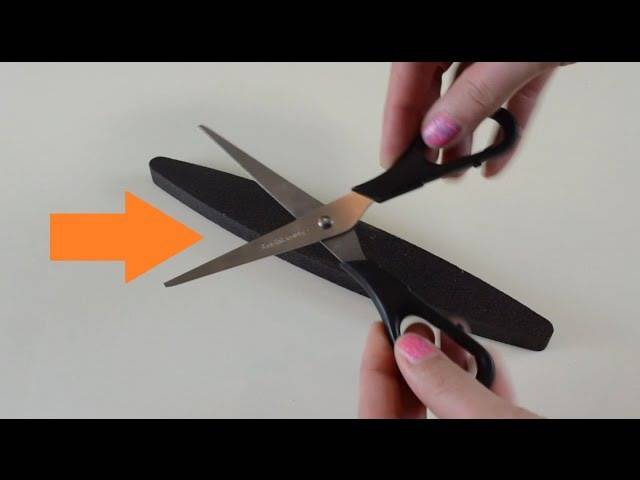 Как заточить маникюрные ножницы дома | prostonail