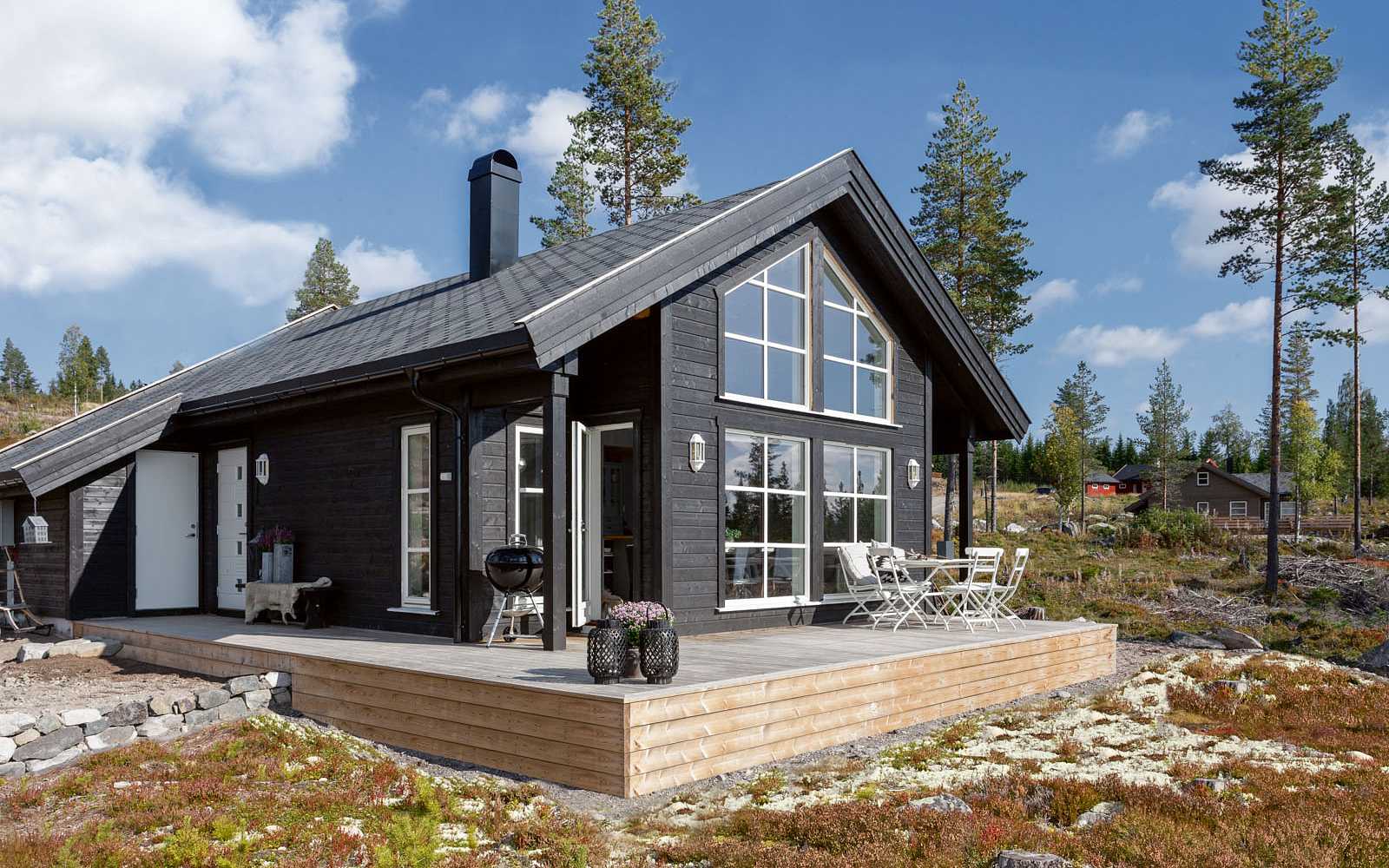 Финские дома из бруса: 185+ (фото) одно и двухэтажных проектов
