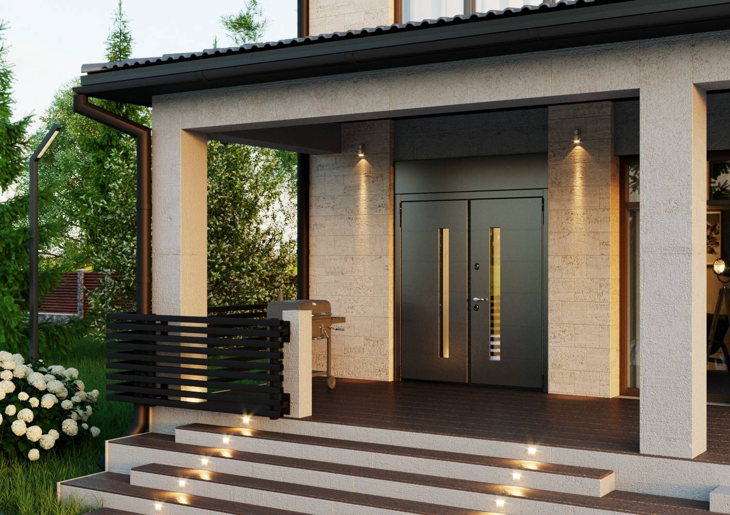 Входные двери пвх (металлопластиковые) в частный дом | онлайн-журнал о ремонте и дизайне
