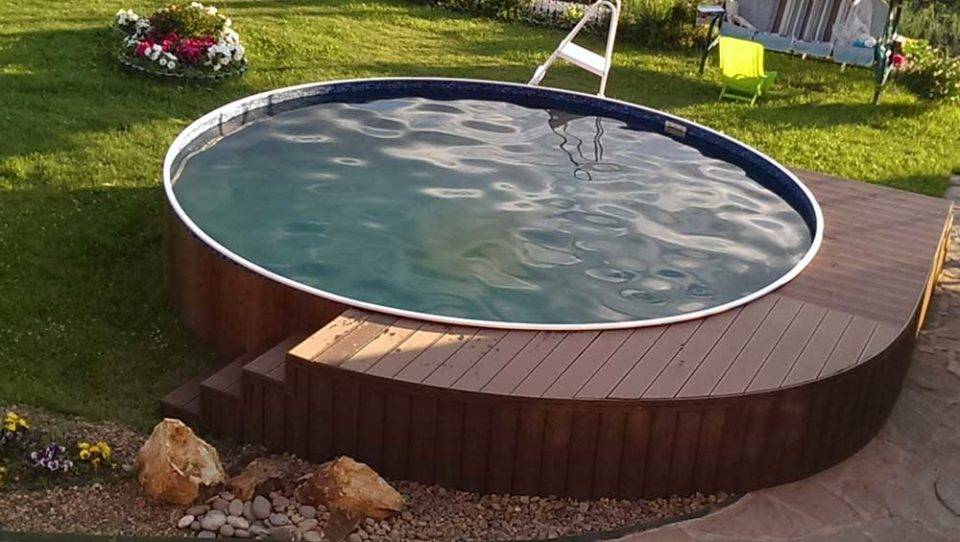 Как правильно собрать и установить каркасный бассейн на даче