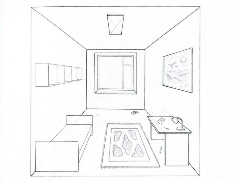 Как нарисовать комнату: размеры, дизайн, особенности и проекции. - стройки.net