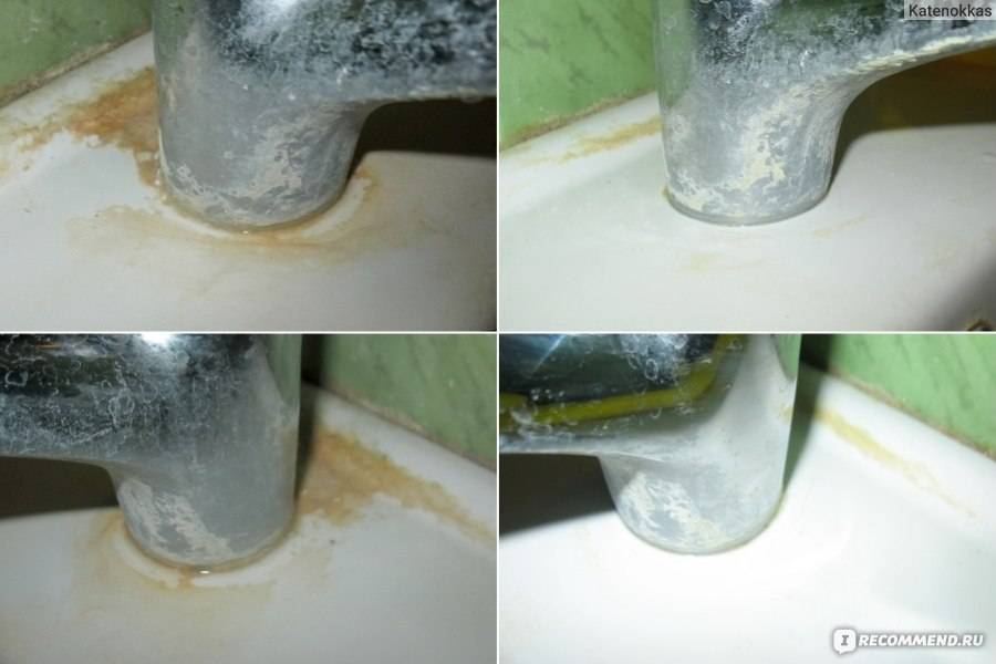Как очистить кран от известкового налета домашними средствами или бытовой химией