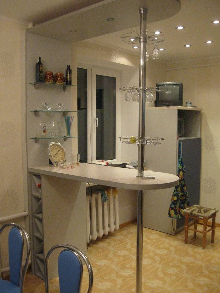 Барная стойка в интерьере кухни • мебель и декор барная стойка для кухни