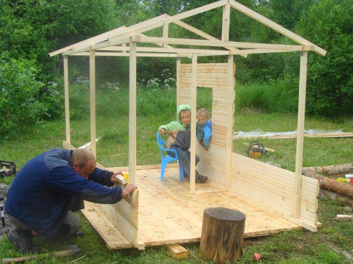 Как построить дачный домик своими руками: планы и проекты готовых домов (+фото)