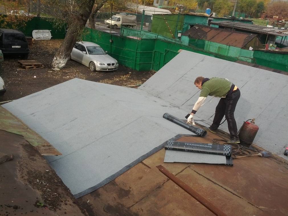 Пошаговая инструкция ремонта крыши гаража своими руками