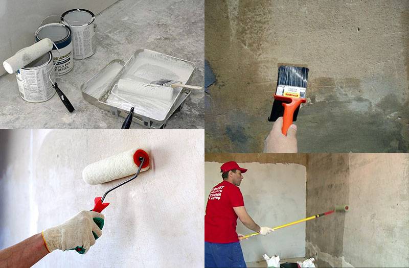 Грунтовка стен перед покраской - как выполнить грунтовку своими руками, ее предназначение и технология нанесения