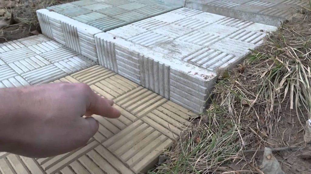 Укладка тротуарной плитки без бордюра своими руками: технология
