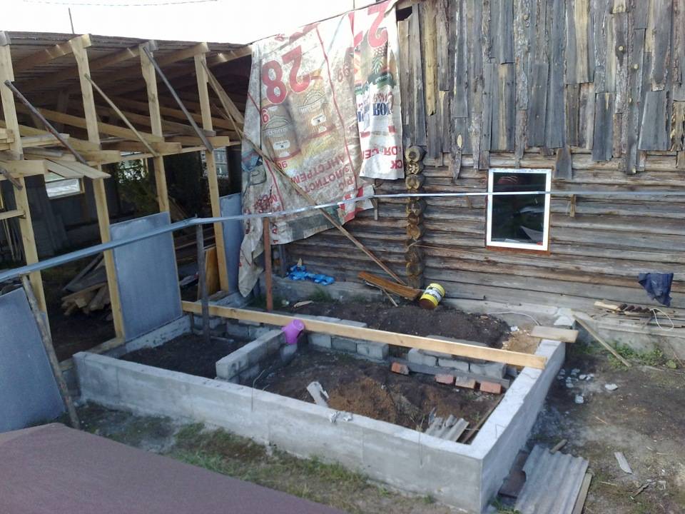 Свайный фундамент под дом из пеноблоков: строим сами