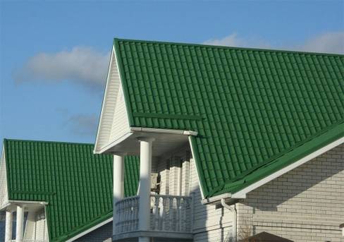 Металлочерепица для крыши: цвета, виды, фото