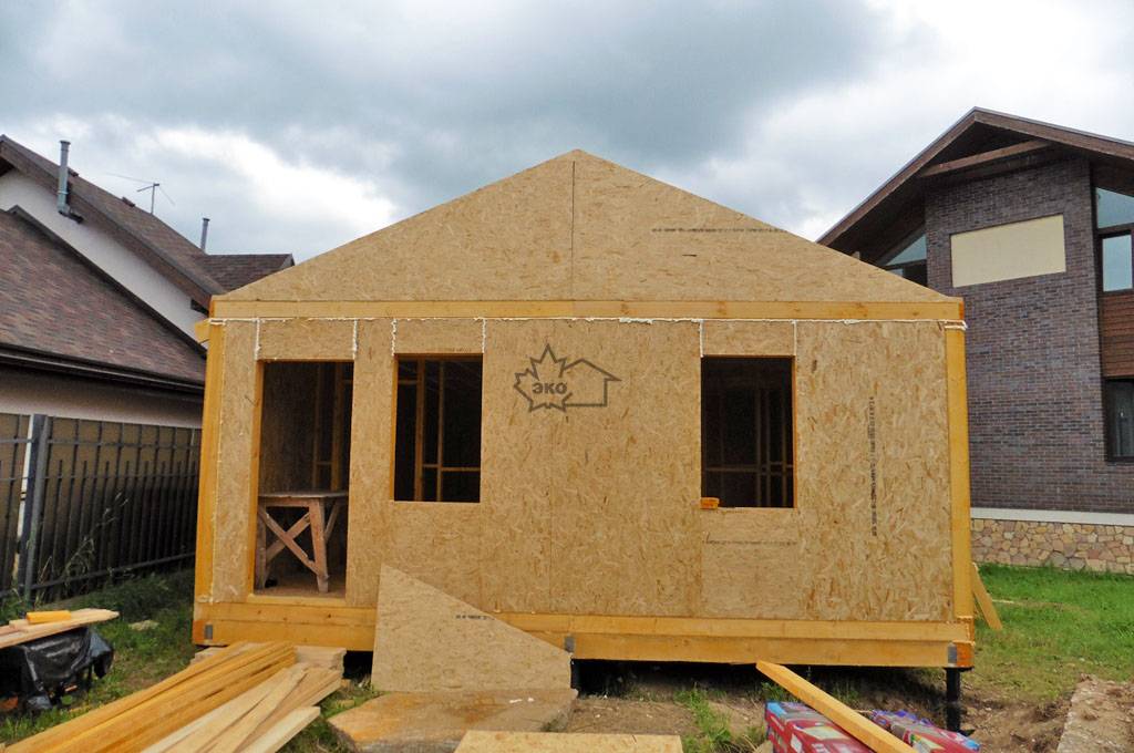 Осб (osb) панели - основной строительный материал для каркасного дома