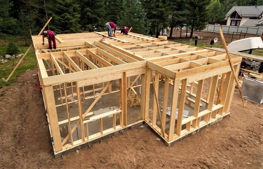 Строим каркасный дом своими руками: видео инструкция - vodatyt.ru