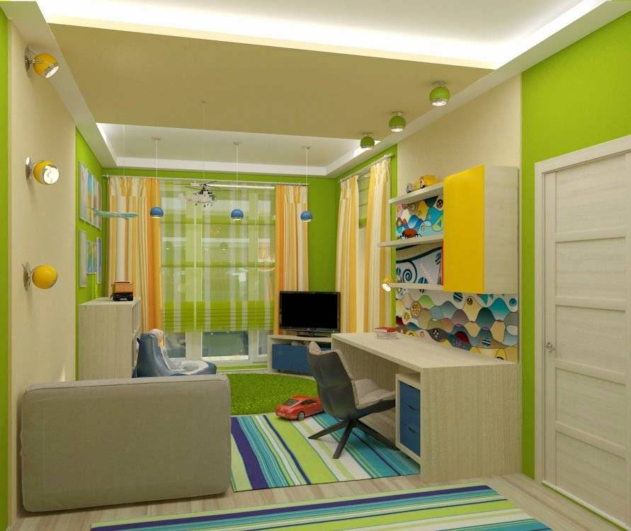 Детская комната для троих детей: зонирование, советы по обустройству, выбор мебели, освещения и декора