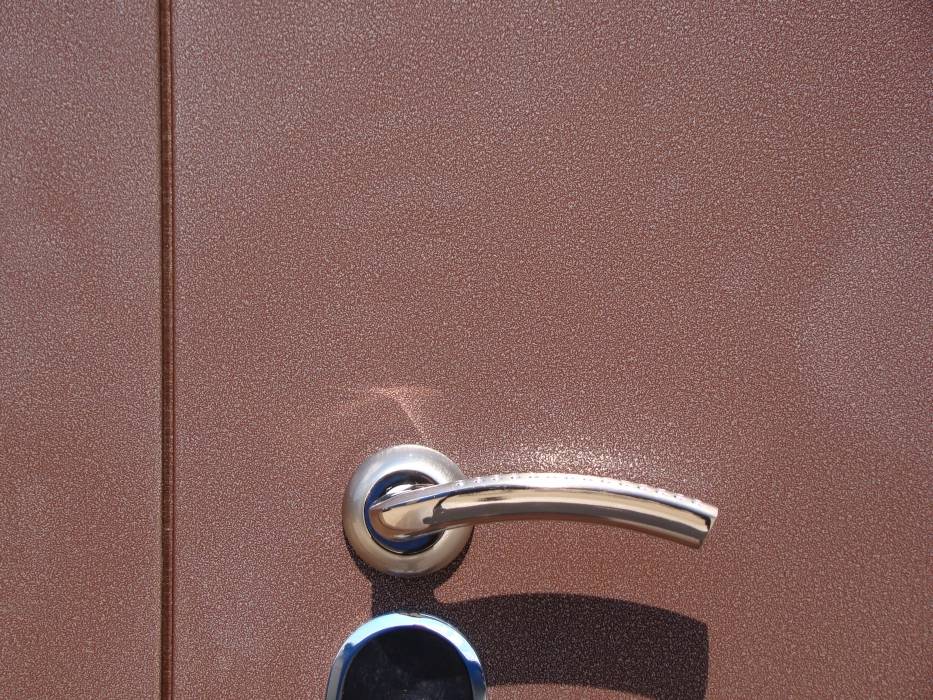 Какой краской покрасить металлическую дверь