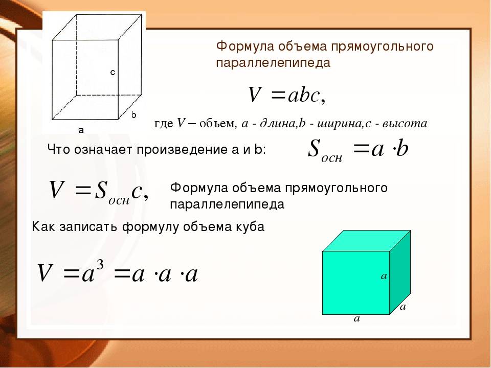 Как посчитать кубические метры. как посчитать строительный объем здания