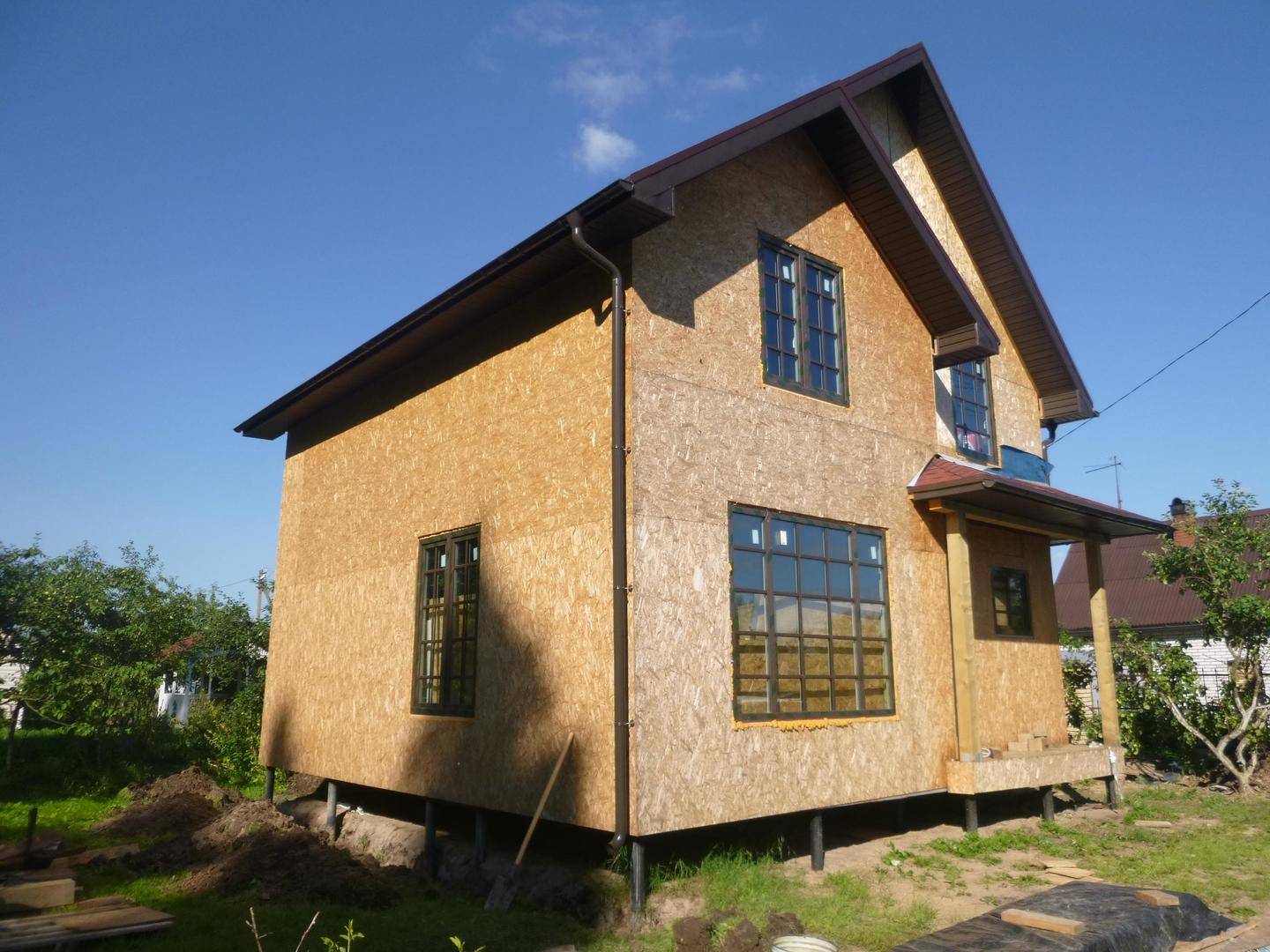 Отделка фасада каркасного дома: чем можно обшить дом, материалы, их варианты и виды