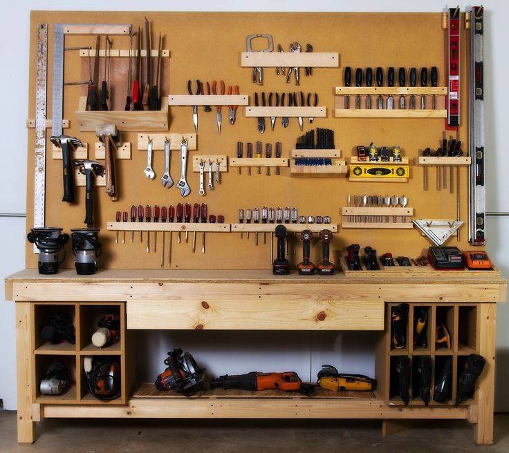 15 идей для хранения вещей и инструментов в гараже