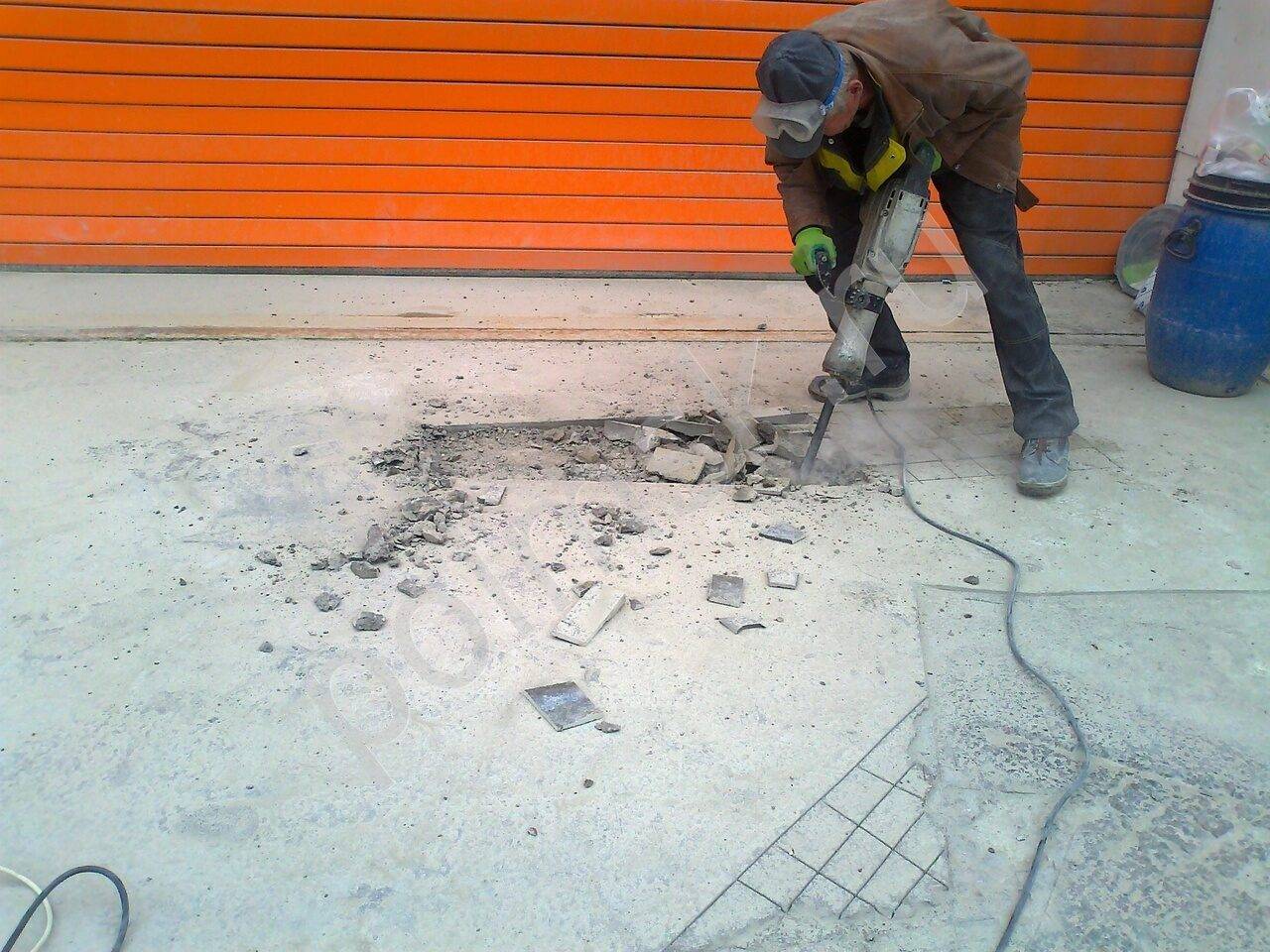 Проведение ремонта бетонной стяжки