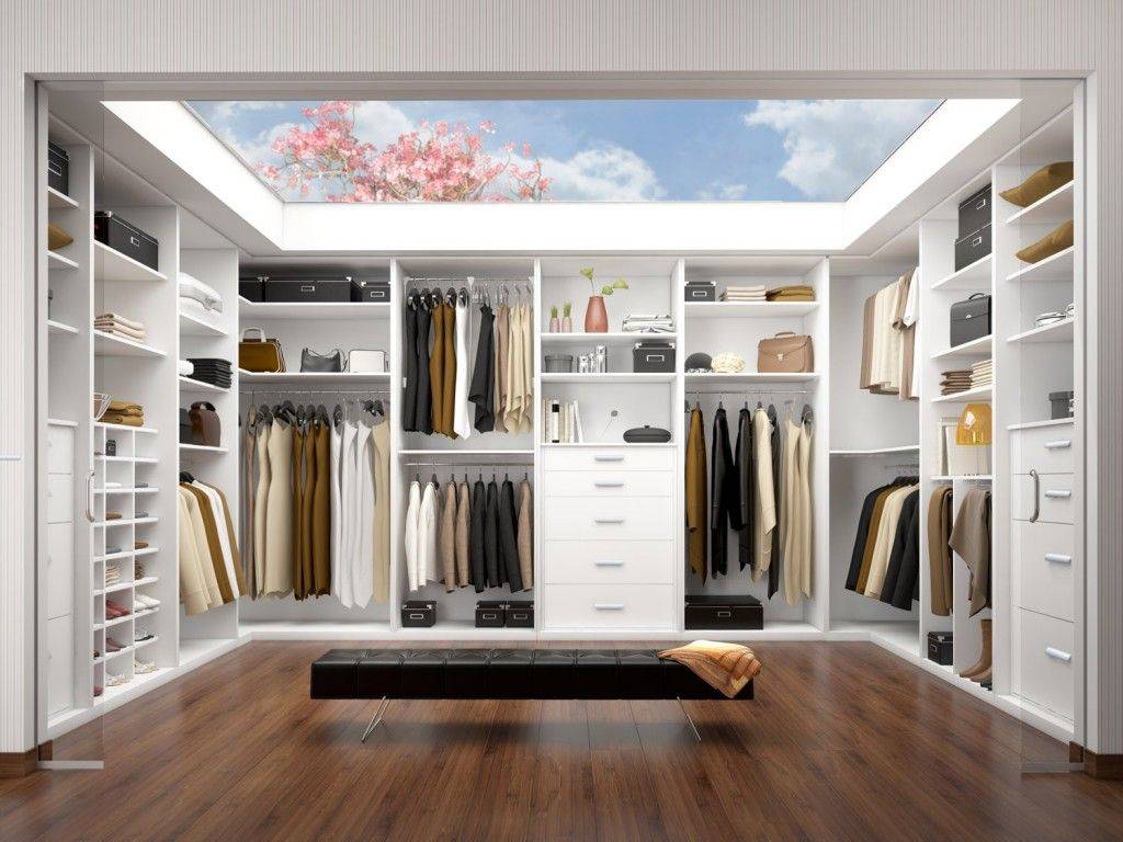 Как обустроить гардеробную комнату? дизайн, фото в интерьере.