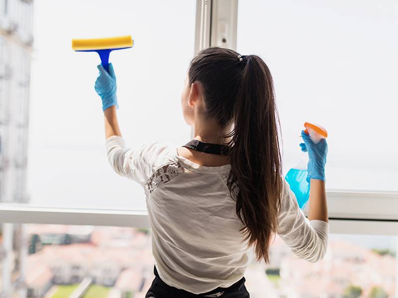 Как правильно помыть окна быстро и без разводов, в том числе пластиковые, чем мыть подоконники, различные методы