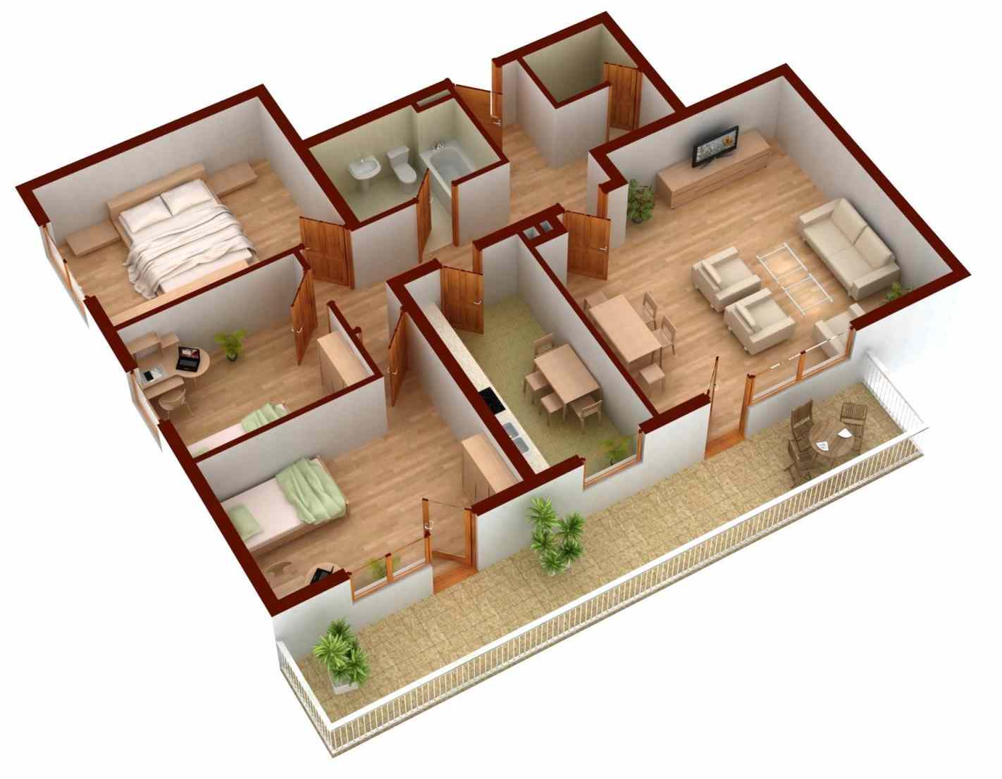 Фото и примеры планировки домов 8х8, 6х6, 10х10, 8х10 и других размеров