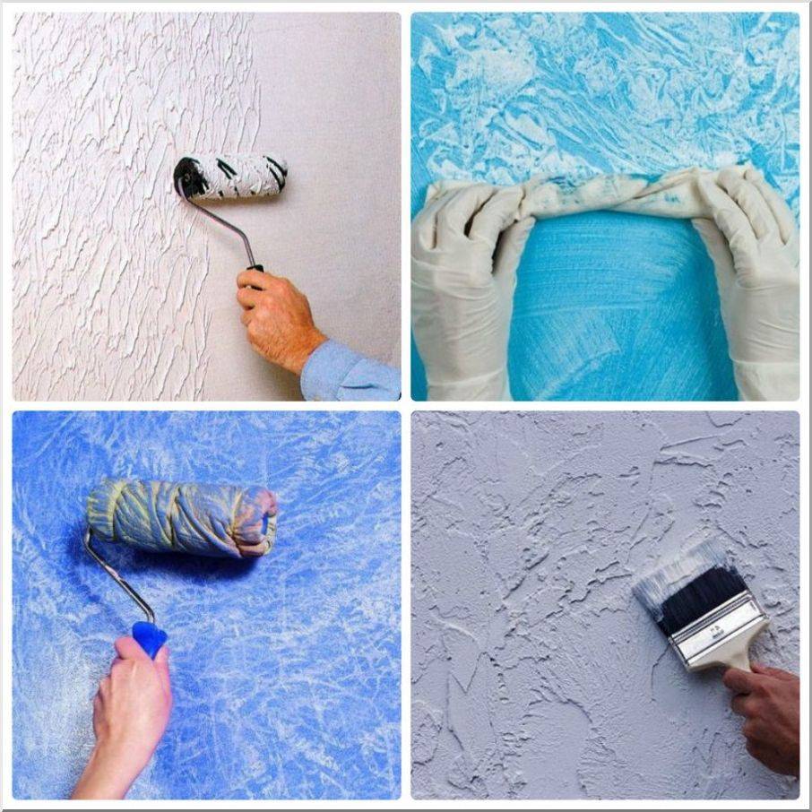 Виды водоэмульсионных красок и технология их нанесения на стену: валиком, краскопультом +видео     