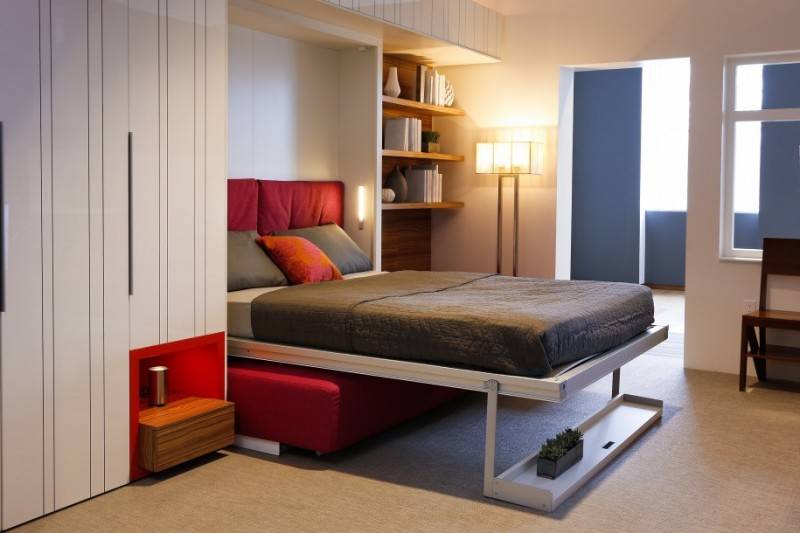 Как выбрать кровать - трансформер для малогабаритной квартиры