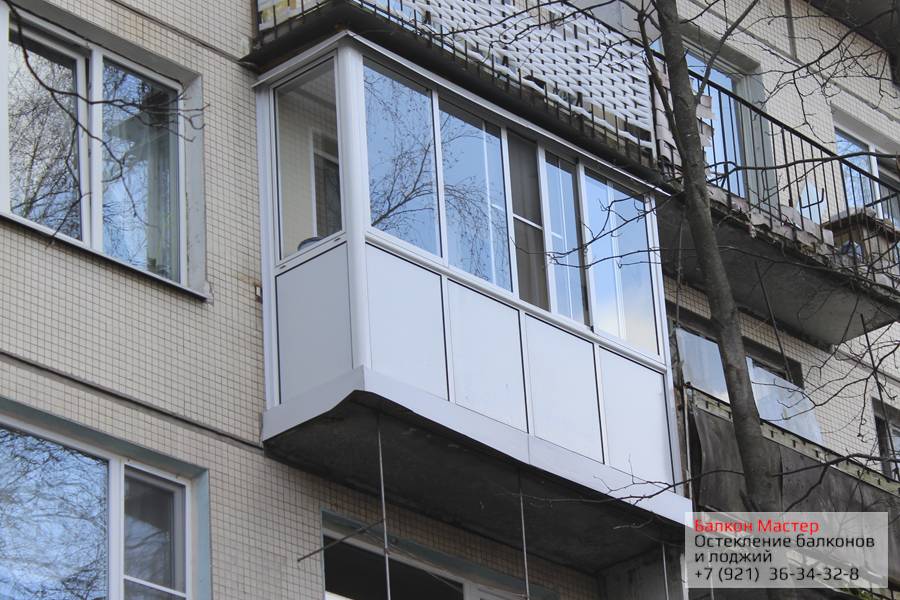 Технология остекления балкона алюминиевым профилем