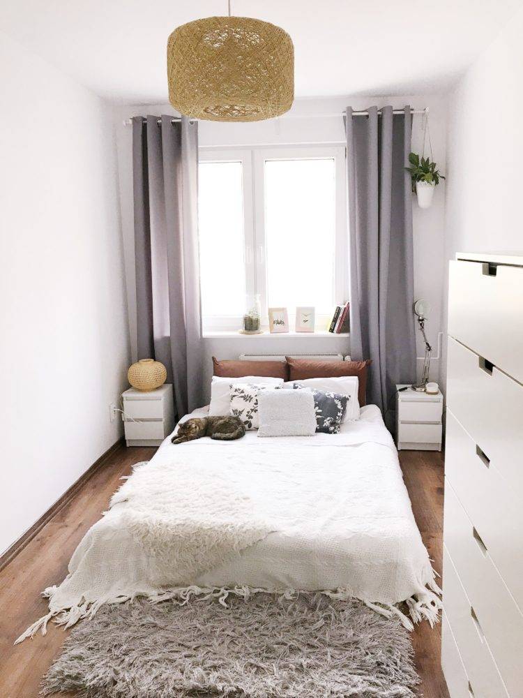 Идеи и фото дизайна узкой спальни