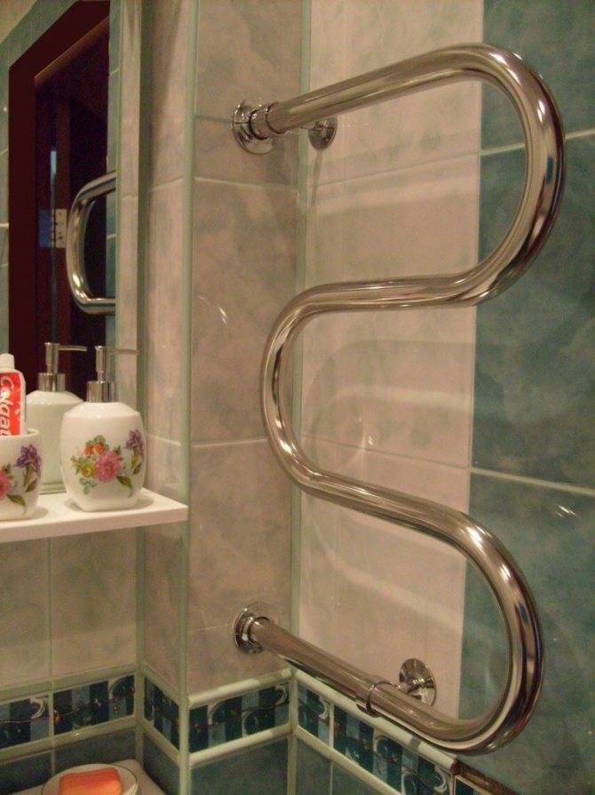 Подключение полотенцесушителя к стояку горячей воды: схема