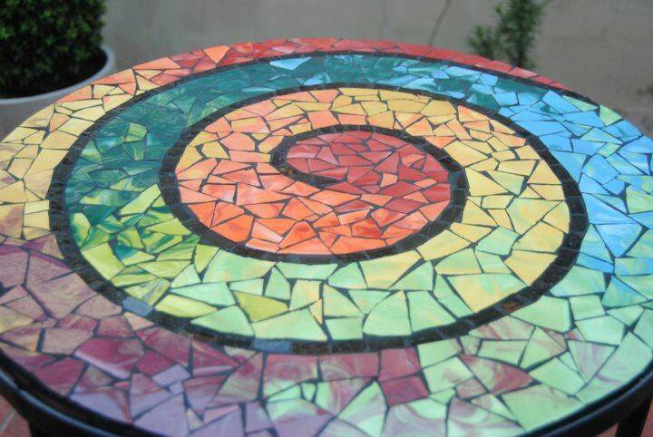 Стеклянная мозаика, сделанная своими руками, украсит любое помещение