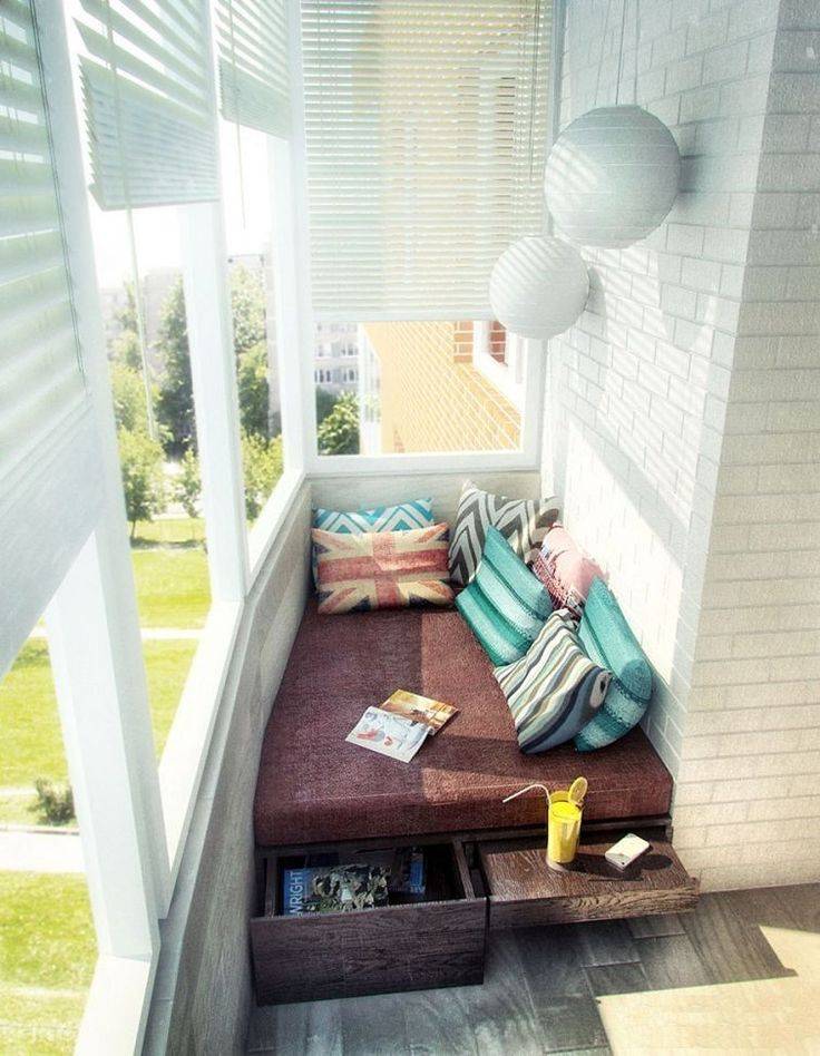 Маленький балкон: красивые идеи обустройства и оформления