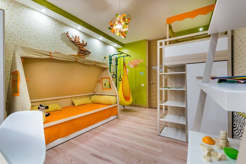 Детская комната для двоих - как ее обустроить? | дизайн и интерьер