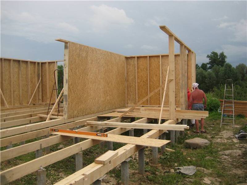 Как построить каркасный дом от фундамента до крыши своими руками- этапы постройки и пошаговая инструкция- обзор +видео