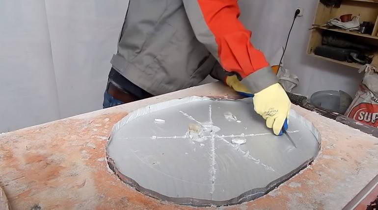 Столешница из бетона своими руками | онлайн-журнал о ремонте и дизайне