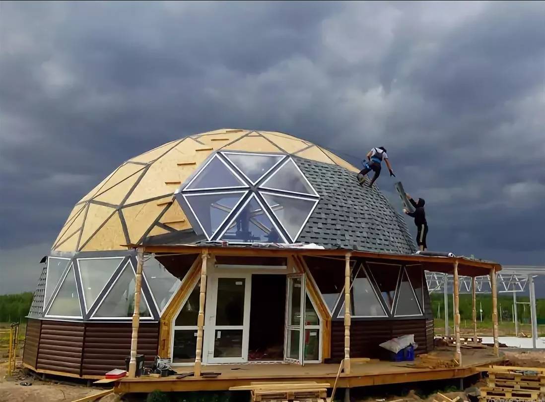 Как сделать купольный дом — пошаговое руководство по строительству из 6 этапов