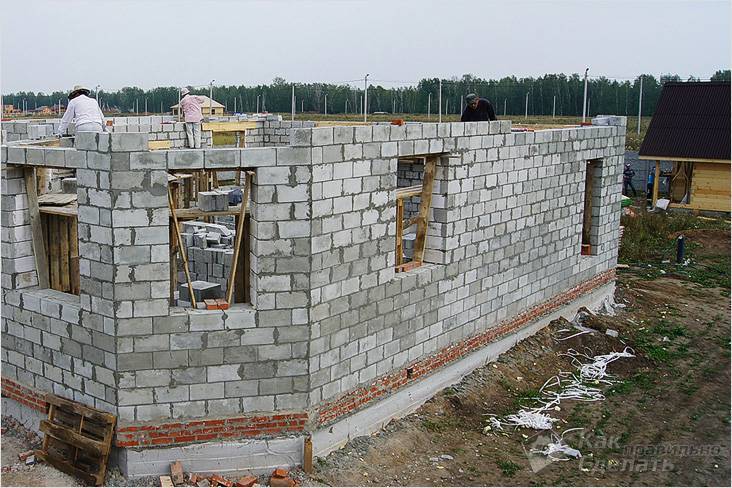 Как построить дом из керамзитобетонных блоков своими руками? - блог о строительстве